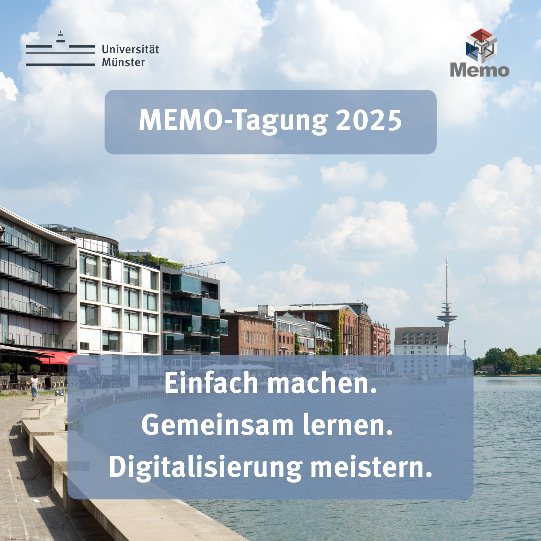 MEMO-Tagung 2026 in Münster